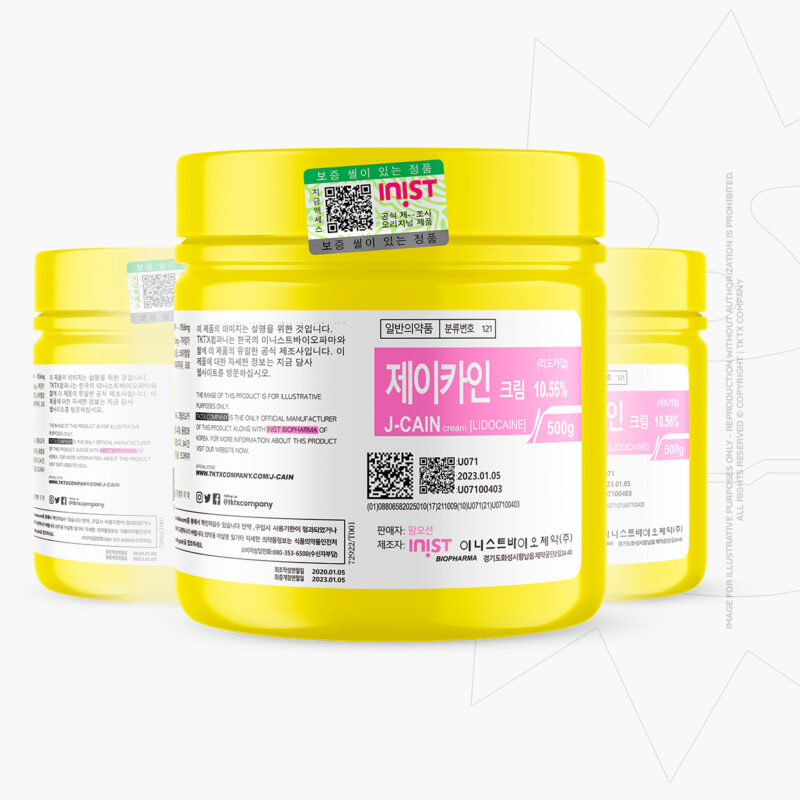 J-Cain Numbing Cream 10.56% Lidocaine