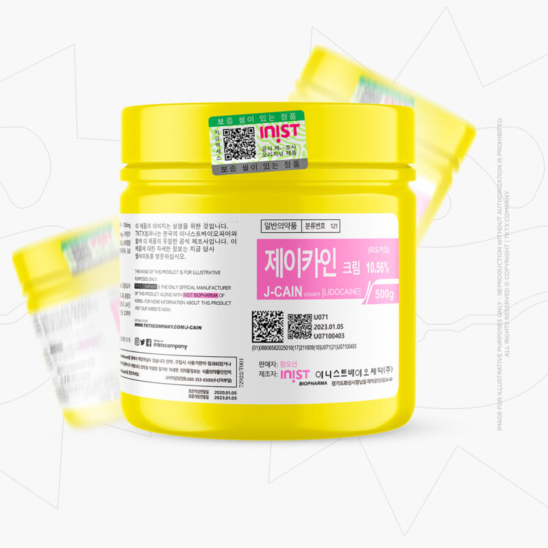 J-Cain Numbing Cream 10.56% Lidocaine