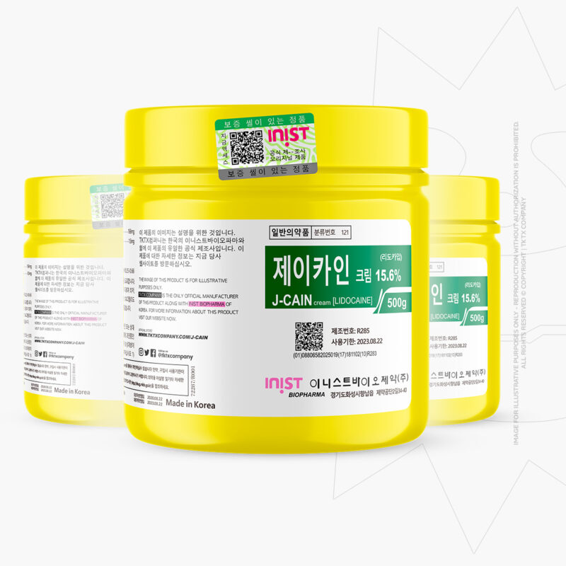 J-Cain Numbing Cream 15.6% Lidocaine