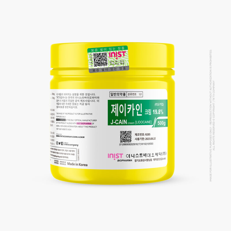 J-Cain Numbing Cream 19.8% Lidocaine