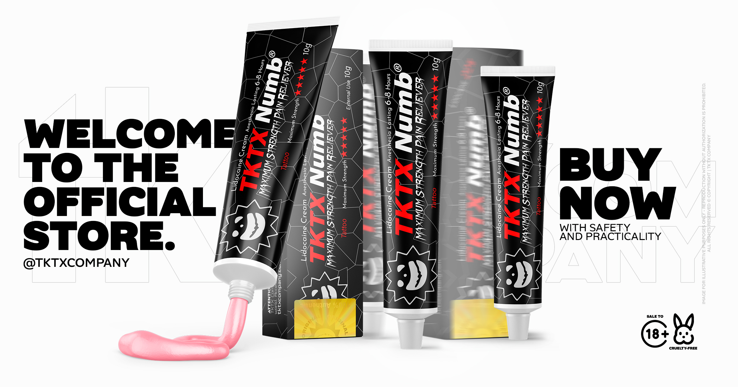 TKTX Black Numb Cream