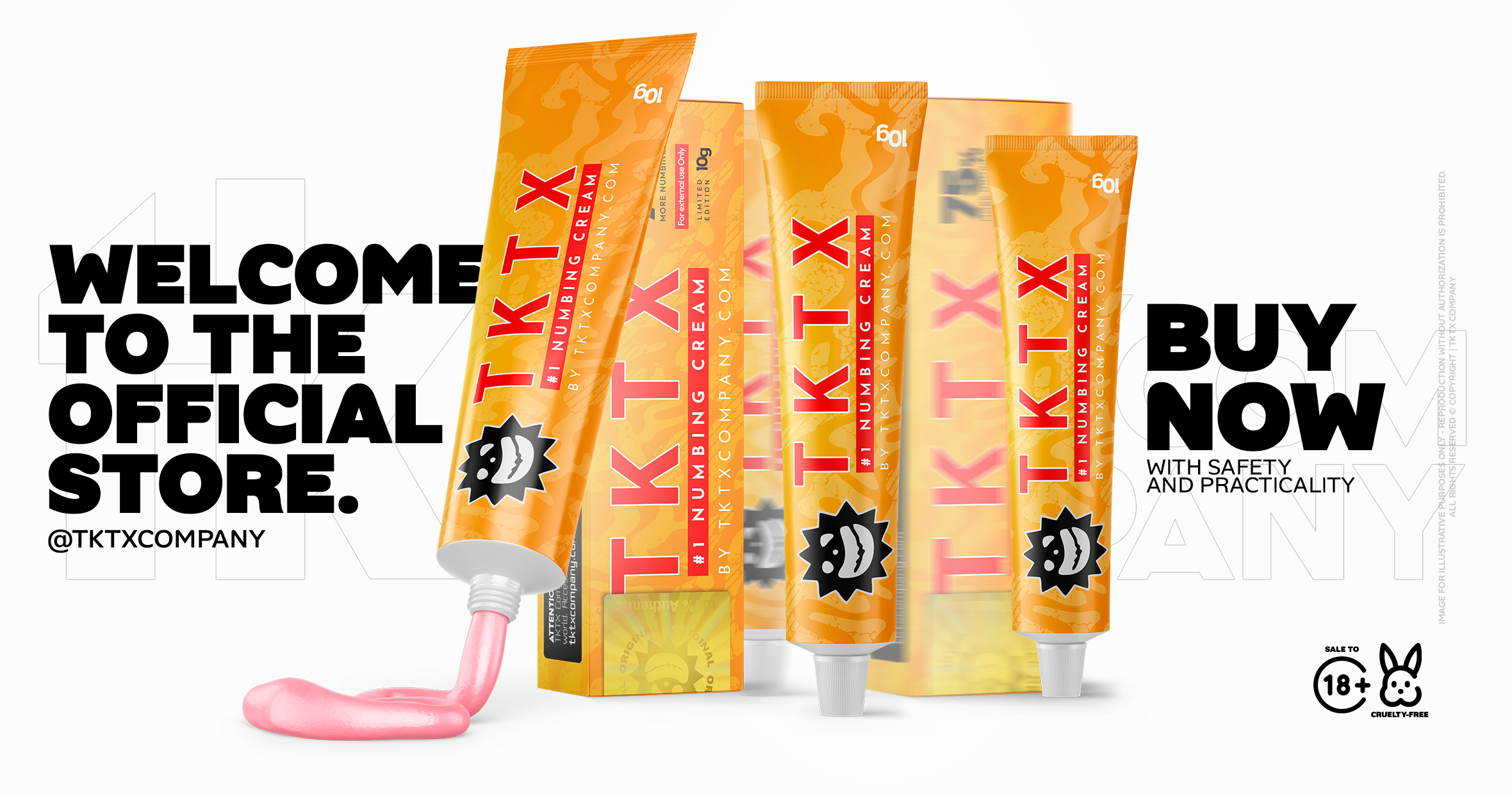 TKTX Numbing Cream Original Gold 75%