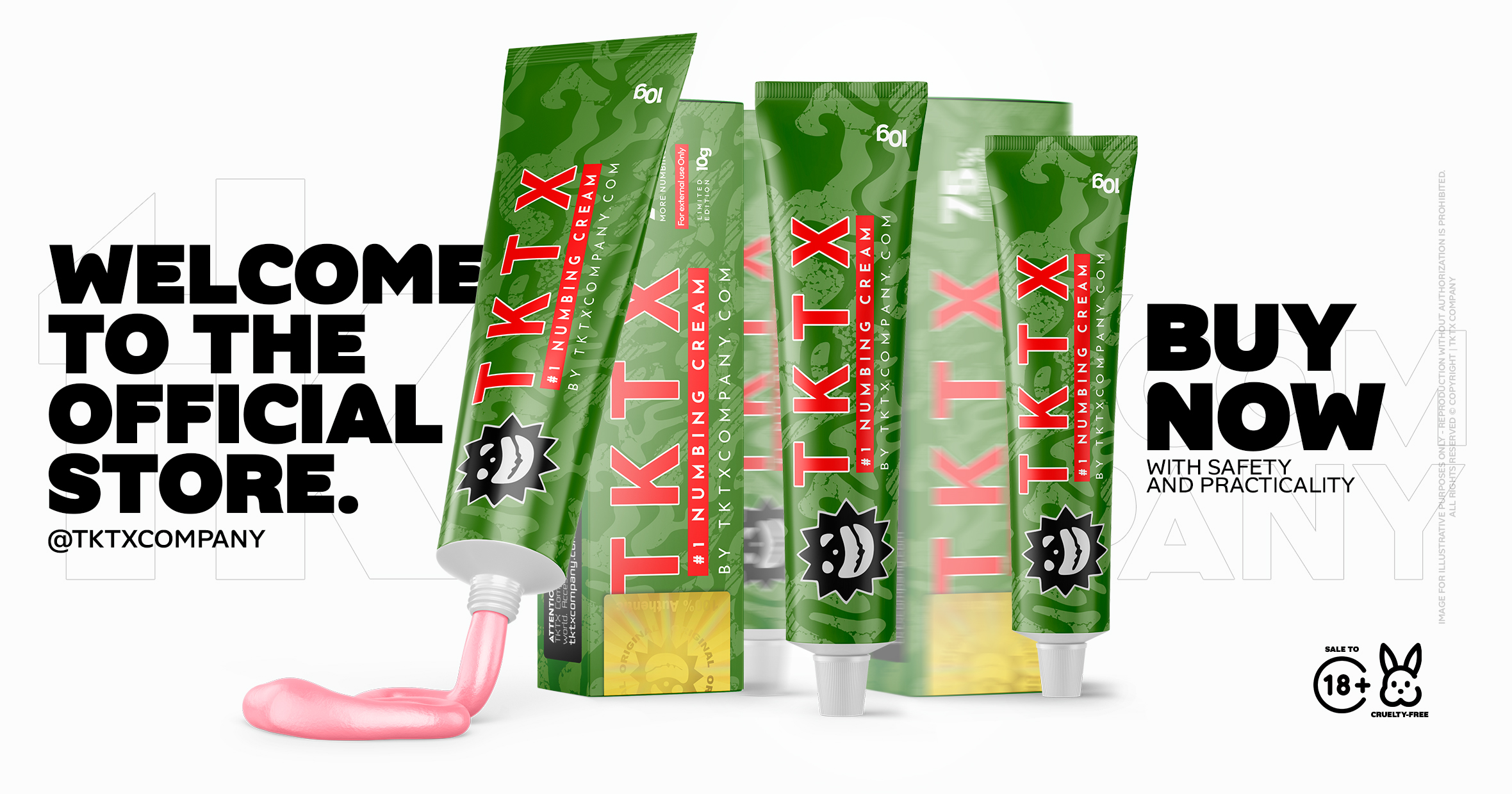 TKTX Numbing Cream Original Green 75%