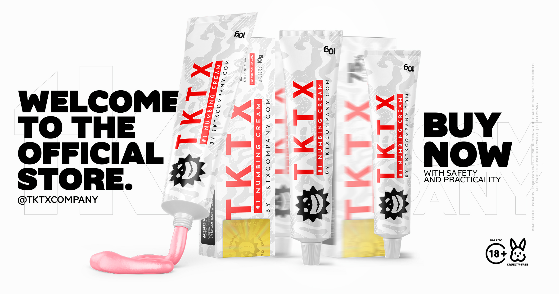 TKTX Numbing Cream Original White 75% 2 TKTX Numbing Cream Original White 75%