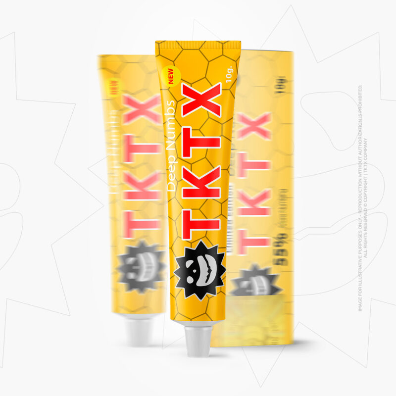 TKTX Numbing Cream Original Yellow 55%