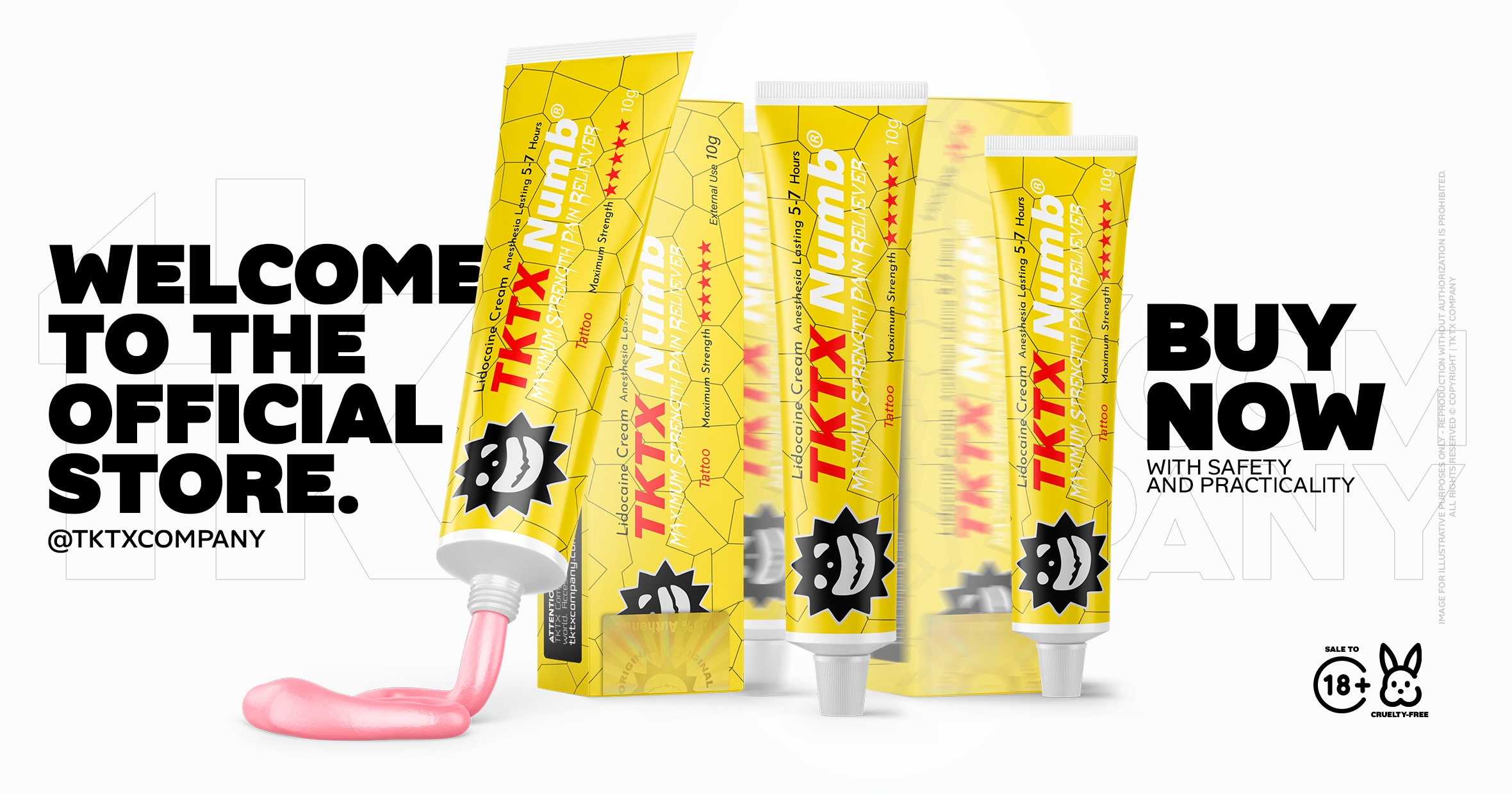 TKTX Yellow Numb Cream