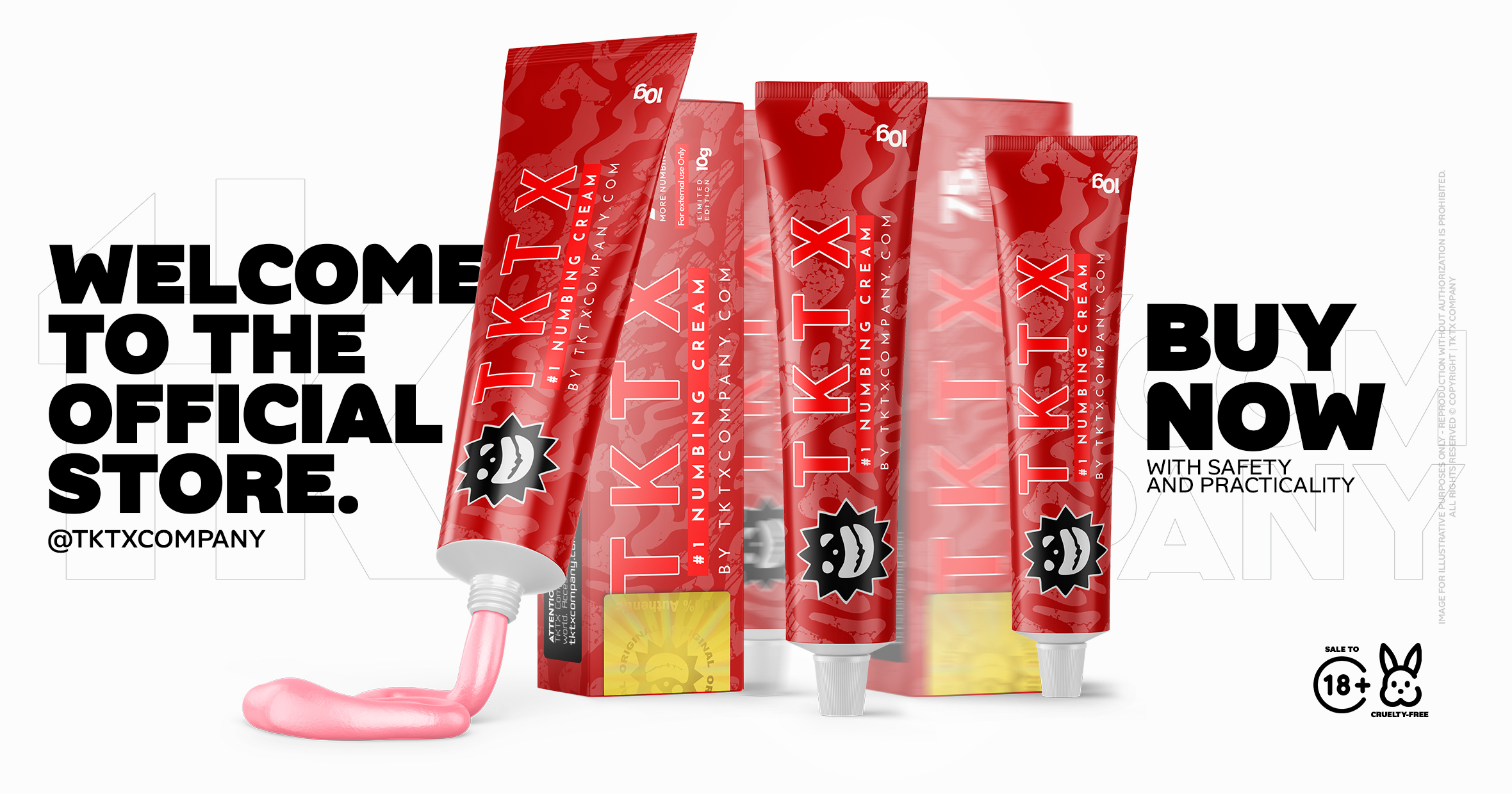 TKTX Numbing Cream Original Red 75%